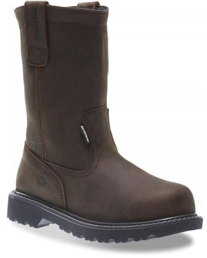 Wolverine Floorhand Wellington Work Boot - Brown