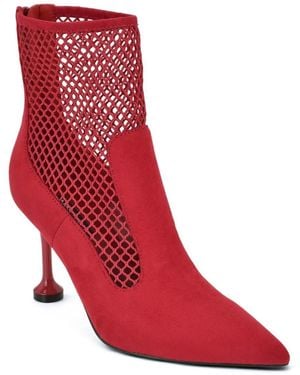 Nine West Goane Bootie - Red