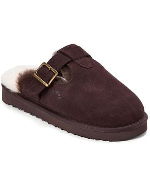 Dearfoams Maitland Slipper - Brown