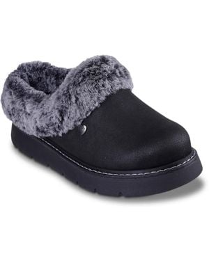 Skechers Bobs Keepsakes Lite Cozy Blend Slipper - Blue