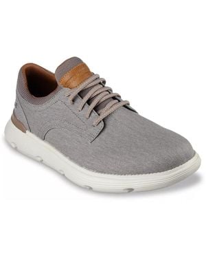Skechers Wide Width Gara Romano Oxford - Gray