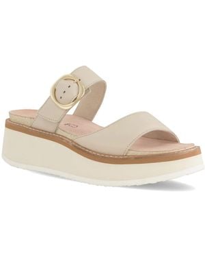 Naot Halvah Wedge Sandal - Black