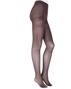 Steve Madden Solid Opaque Tights - Black