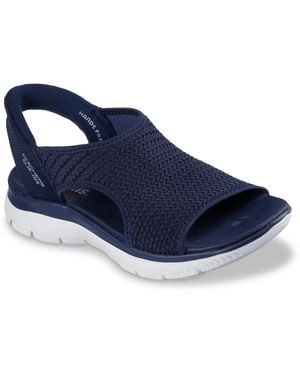 Skechers Hands Free Slipins Summits Sweetly Evolved Sandal - Blue