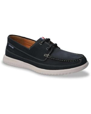 Mephisto Trevis Boat Shoe - Black
