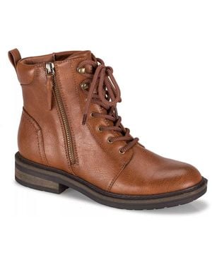 BareTraps Amysue Combat Boot - Brown