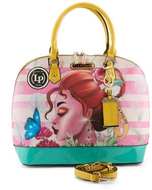 La Philipe Beauty Bowler Satchel - Yellow