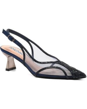 Lady Couture Fancy Pump - Blue