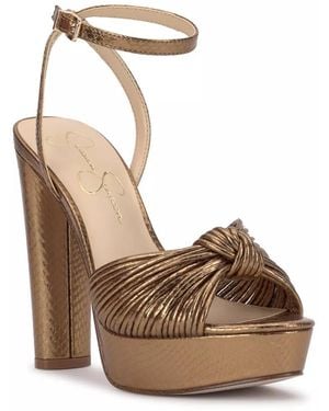 Jessica Simpson Immie Platform Sandal - Brown