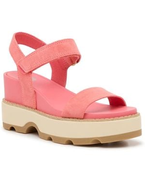Sorel Joanie Iv Wedge Sandal - Pink