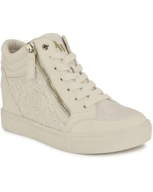 Nine West Tons Wedge Sneaker - Black