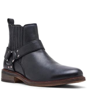 Steve Madden Wayne Harness Western Boot - Black