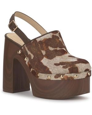 Jessica Simpson Cazea Platform Clog - Brown