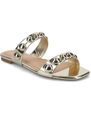 Journee Collection Frida Sandal - Metallic