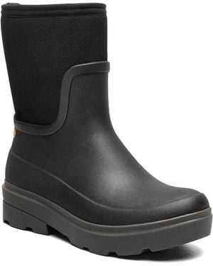 Bogs Hazel Mid Zip Snow Boot - Black