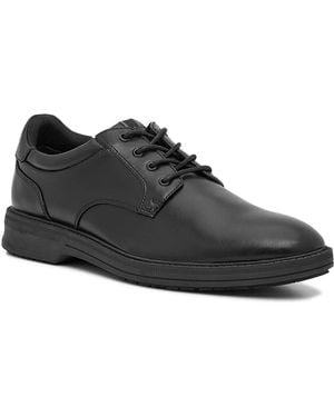 Mix No 6 Wide Width Barnfel Oxford in Black for Men | Lyst