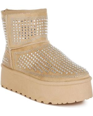 LONDON RAG Xoras Platform Bootie - Black