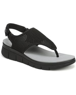 Ryka Epic Wedge Sandal - Black
