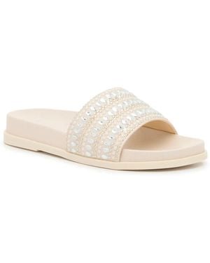 Jessica Simpson Rivver Slide Sandal - White