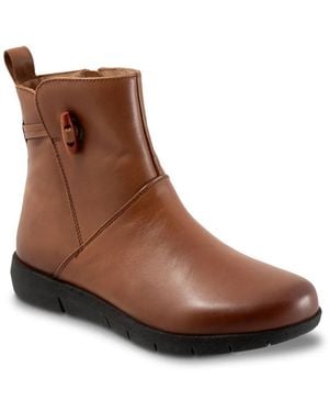 Softwalk Adelaide Bootie - Brown