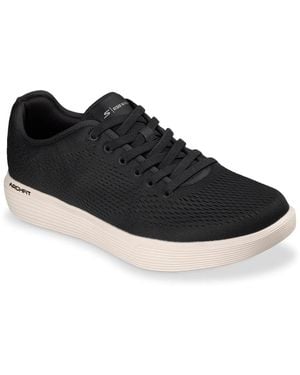 Skechers Go Walk Arch Fit Commuter Madrid Slipon Sneaker - Black