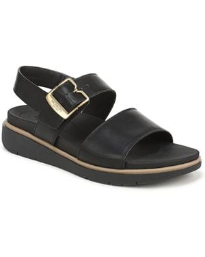 Dr. Scholls Posie Wedge Sandal - Black