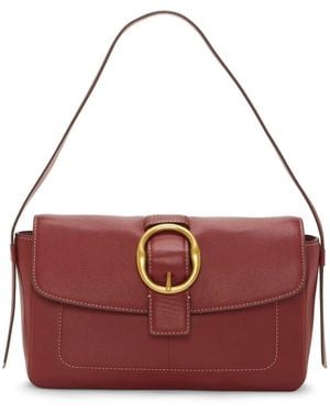 Lucky Brand Kloe Leather Shoulder Bag - Red