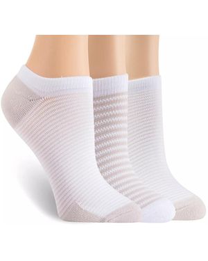 Lemon Powder Soft No Show Socks 3 Pack - Black