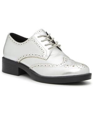 Nine West Sammy Wingtip Oxford - White