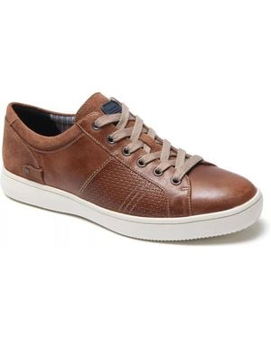Rockport Colle Tie Sneaker - Brown