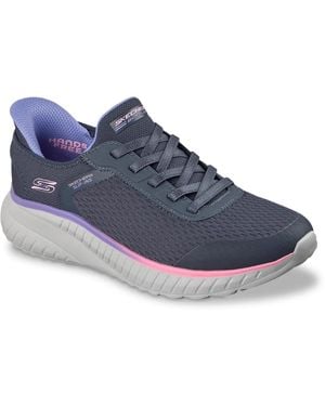 Skechers Hands Free Slipins Bobs Sport Squad Chaos Ombre Paradise Sneaker - Blue