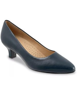 Trotters Kate Pump - Blue