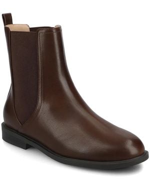 Journee Collection Bootie - Brown