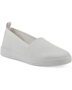 White Mountain Upright Slipon Sneaker - White