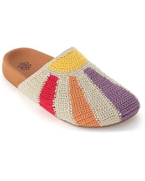 The Sak Bolinas Crochet Clog - Red
