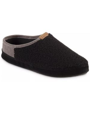 Acorn Harbor Hoodback Slipper - Black