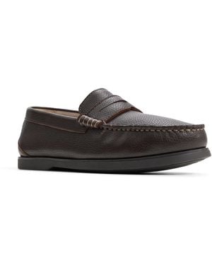 Brooks Brothers Eastport Penny Loafer - Black