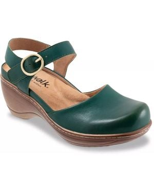 Softwalk Mabelle Clog - Blue