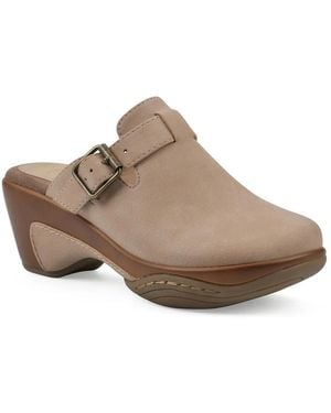 White Mountain Viewed Clog - Brown