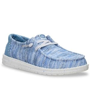 HEYDUDE Wendy Knit Slipon - Blue