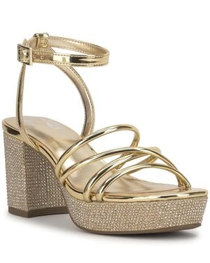 Mix No 6 Mix No. Apela Platform Sandal - White