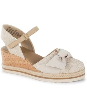 BareTraps Arabelle Wedge Sandal - White
