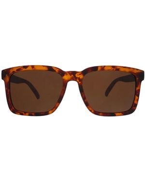 Goodr Not An Actual Professor Polarized Sunglasses - Brown