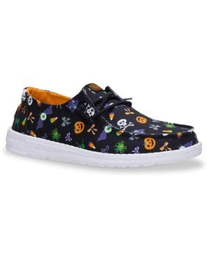 HEYDUDE Wendy Boo Crew Sneaker - Blue