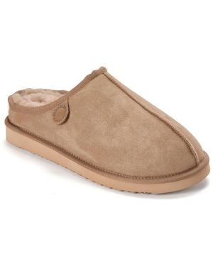 Dearfoams Grafton Clog Slipper - Gray