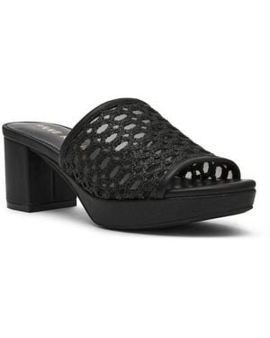 Anne Klein Paros Platform Sandal - Black