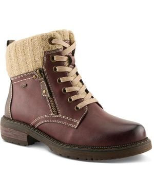 Spring Step Khazera Bootie - Brown