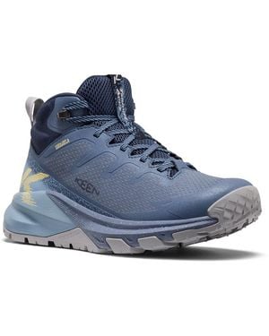 Keen Targhee Apex Mid Waterproof Hiking Boot - Blue