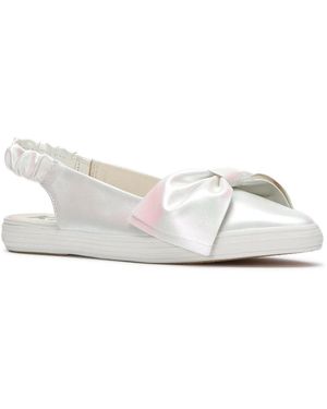 Keds Point Slingback Flat - White