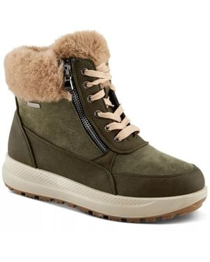 Flexus by Spring Step Burrell Waterproof Snow Boot - Green